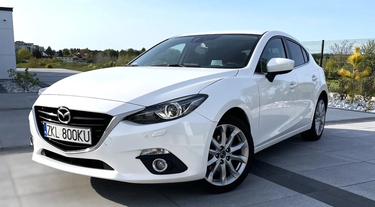 Mazda 3 cena 64900 przebieg: 84500, rok produkcji 2016 z Goleniów małe 211